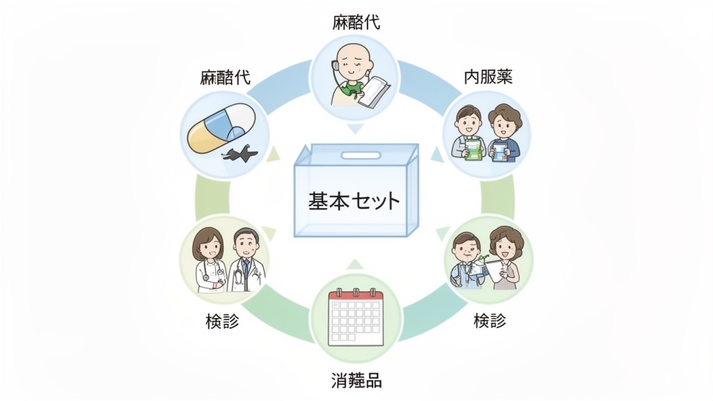追加費用なしの安心なパッケージ料金「基本セット」の内容