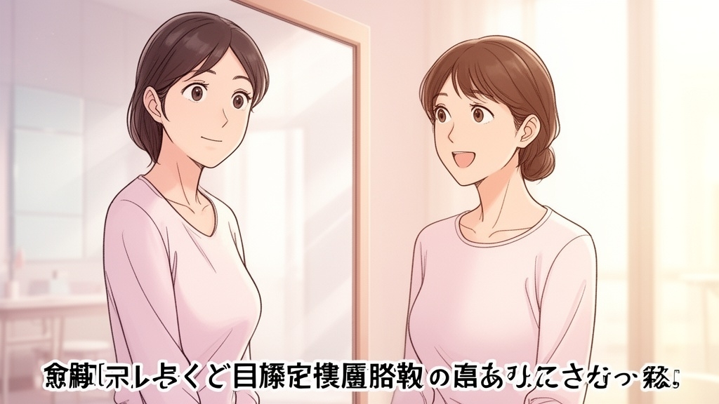 脂肪吸引で手に入れた理想のボディラインに満足する女性