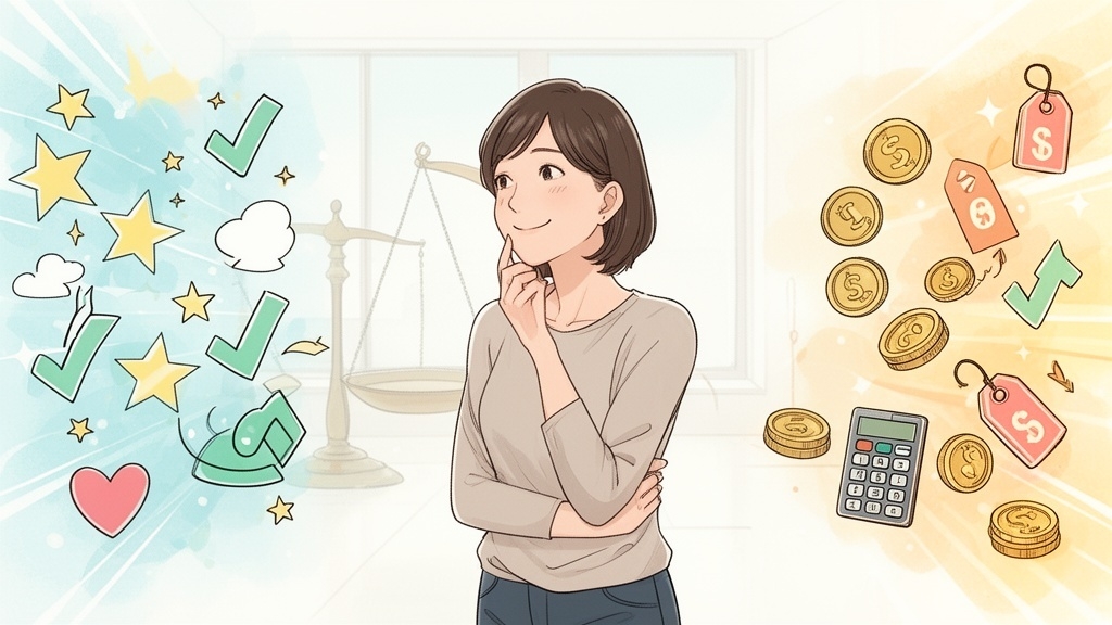安さだけで選ばない、脂肪吸引の本当の価値を検討するイメージ